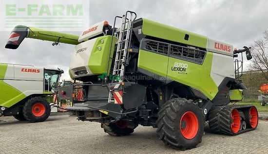 Cosechadora de Cereal - Claas - lexion 8700 terra trac