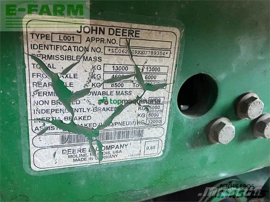 Tractor agrícola - John Deere - 6210r