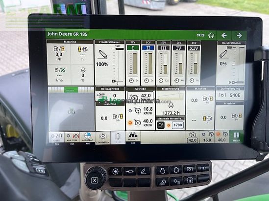 Tractor agrícola - John Deere - 6r185/ 6r 185 garatie 05/2027