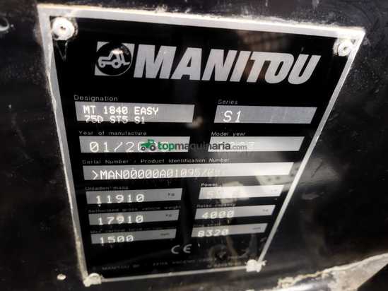Telescopica MANITOU MT1840 EASY 75D