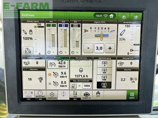 Tractor agrícola - John Deere - 6130 r autopowr command pro