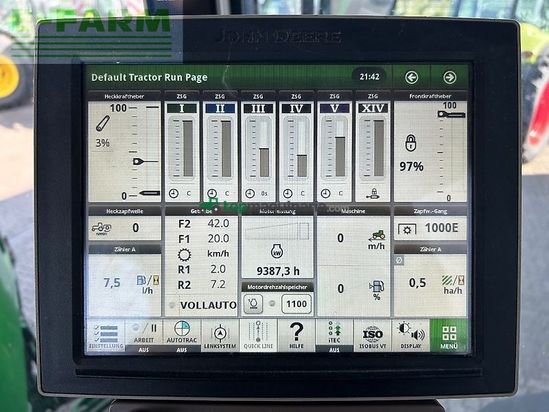 Tractor agrícola - John Deere - 7290r