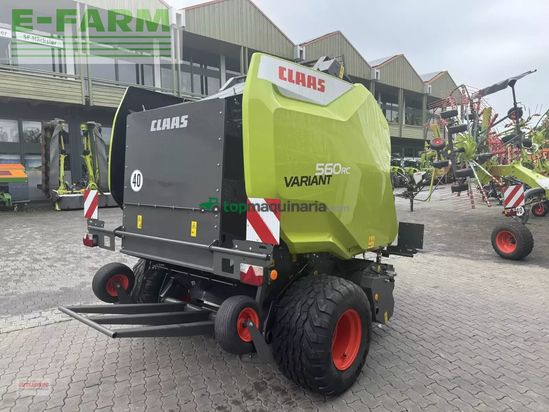 Empacadora gigant - Claas - variant 560 rc pro
