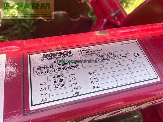 Grada de disco - Horsch - joker 6 rt