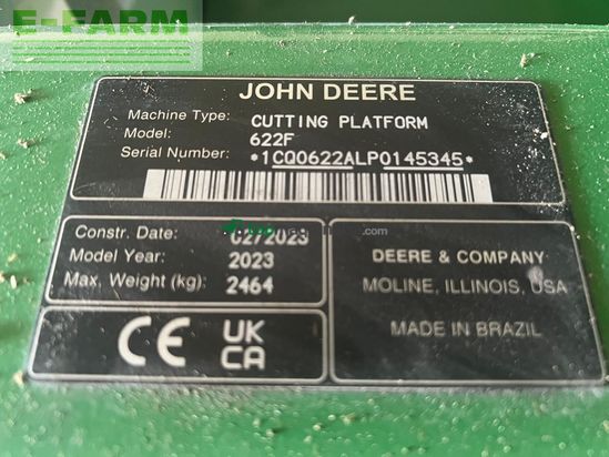 Cosechadora de Cereal - John Deere - T550