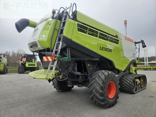 Cosechadora de Cereal - Claas - lexion 760 terra trac (stage iiib)