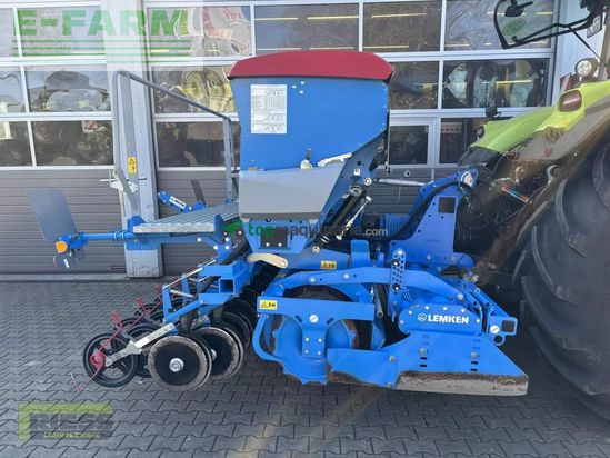 Grada rotativa - Lemken - zirkon 8/300 + saphir 10 isobus
