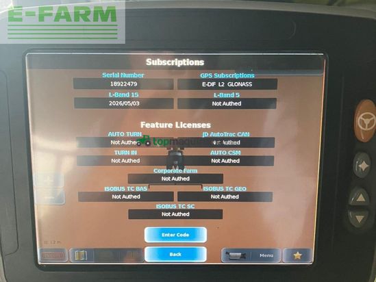 Tractor agrícola - Claas - AXION 800 CIS+ 50K