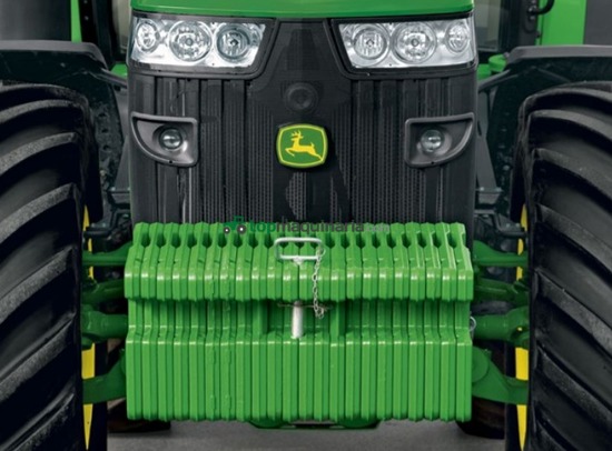 ¡LIQUIDACIÓN! CONTRAPESOS FRONTALES 50KG JOHN DEERE