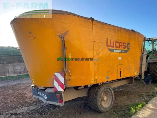 Remolqu esparcidor - Lucas - spirmix 220