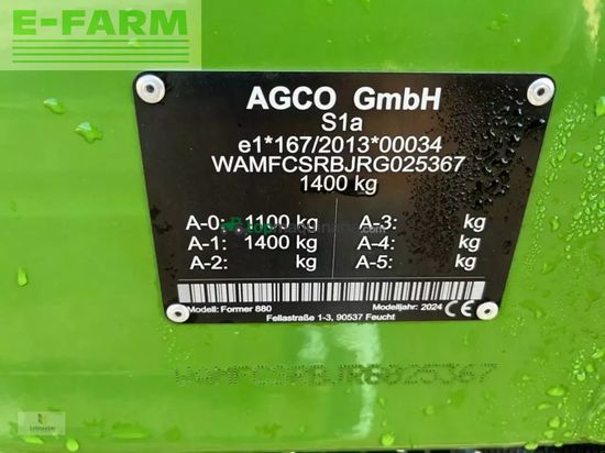 Rastrillo - Fendt - former 880