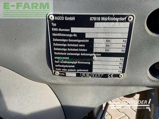Tractor agrícola - Fendt - 924 vario