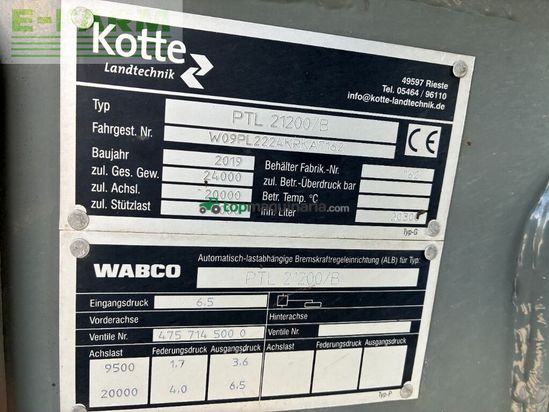 Cisterna - Kotte - ptl 21.200