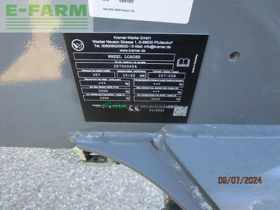 Minicargadora - kramer - kl 25.5e