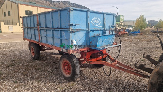 Remolqu agrícola - 2 ejes tipo galera