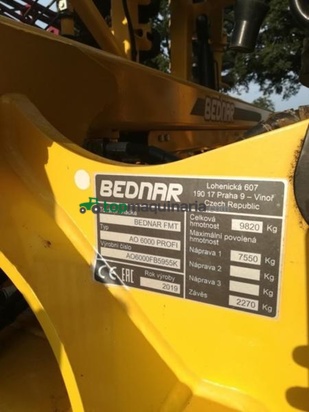 Grada de disco -  - bednar atlas ao 6000 profi