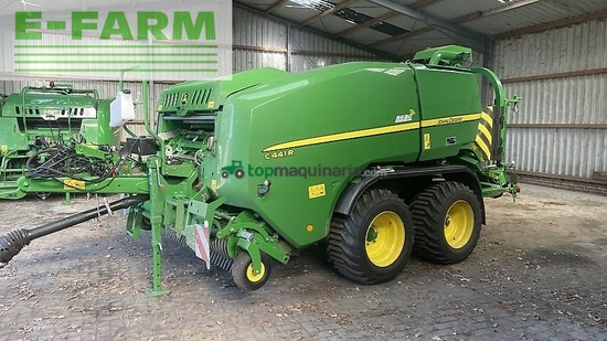 Empacadora gigant - John Deere - festkammer-kombipresse c441r
