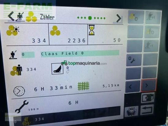 Empacadora gigant - Claas - variant 480 rc pro