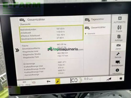 Cosechadora de Cereal - Claas - lexion 8600 tt e5
