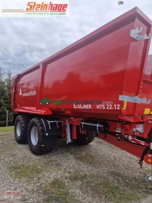 Remolqu agrícola - Annaburger - eco liner hts 22g.12 hinterkipper