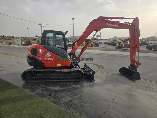 Excavadora Kubota KX080-3