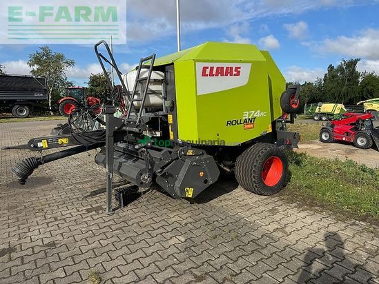 Empacadora gigant - Claas - rollant 374 rc