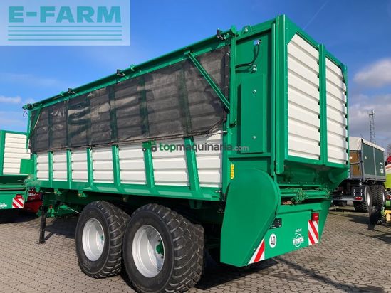 Remolqu agrícola - Tebbe - st 500 tandem silotrailer