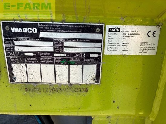 Tractor agrícola - Claas - xerion 4000