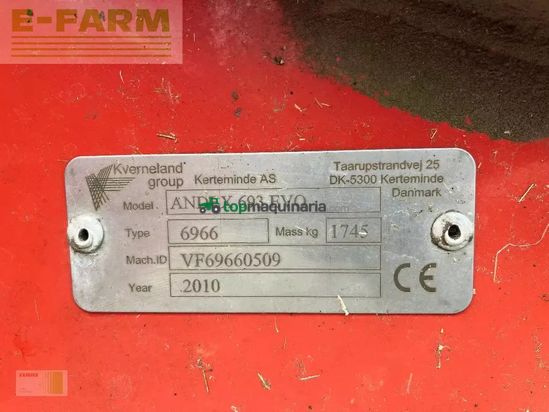 Rastrillo - Vicon - andex 693 evo