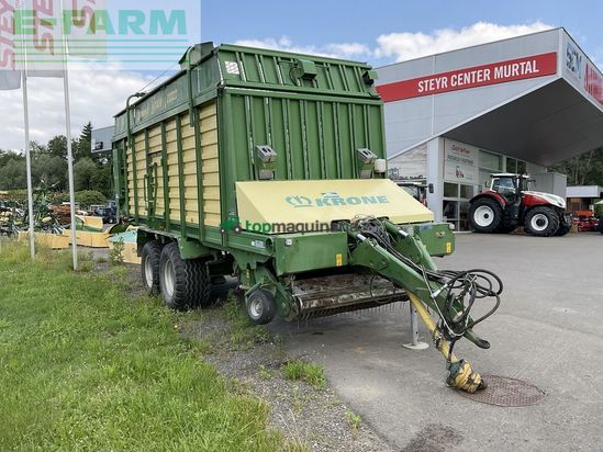 Cinta transportadora de forraje - Krone - krone ladewagen titan r 48/gd