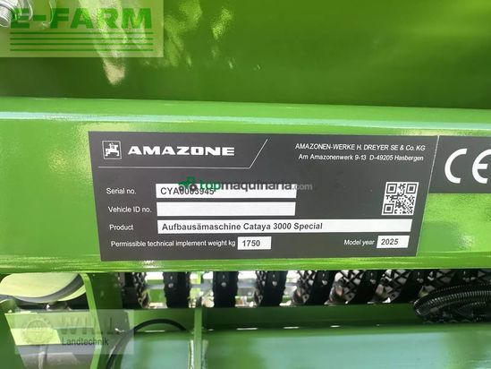 Combinado de siembra - Amazone - cataya 3000 special