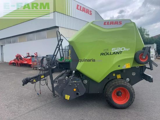 Empacadora gigant - Claas - rollant 520 rf