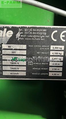 Empacadora gigant - McHale - v660