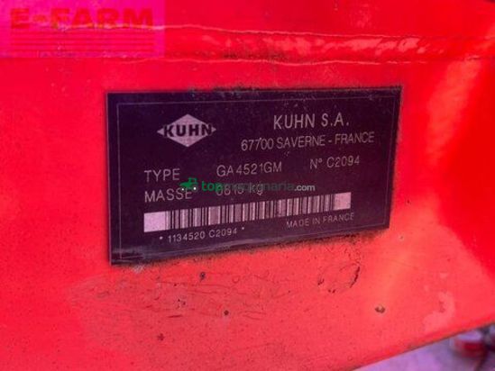 Henificador - Kuhn - ga4521