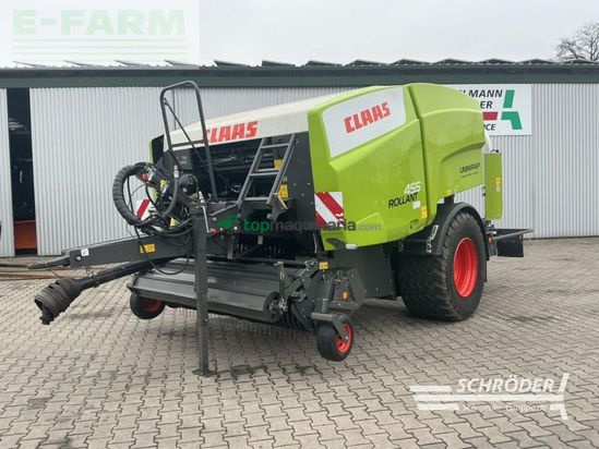 Empacadora gigant - Claas - rollant 455 uniwrap mps