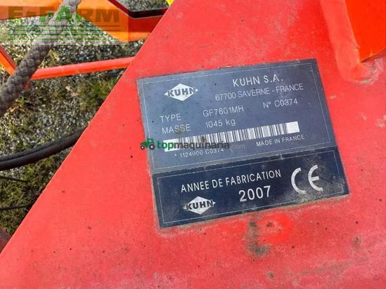 Henificador - Kuhn - gf7601mh