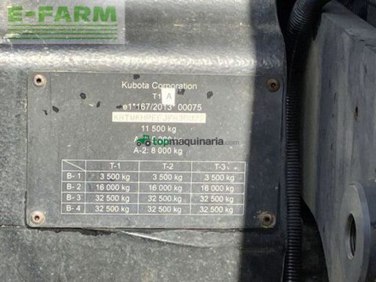 Tractor agrícola - Kubota - gebr. m7172 traktor kubota