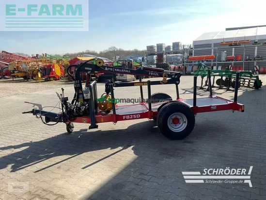 Remolqu agrícola -  - ftg rückewagen fb25d + fb42l