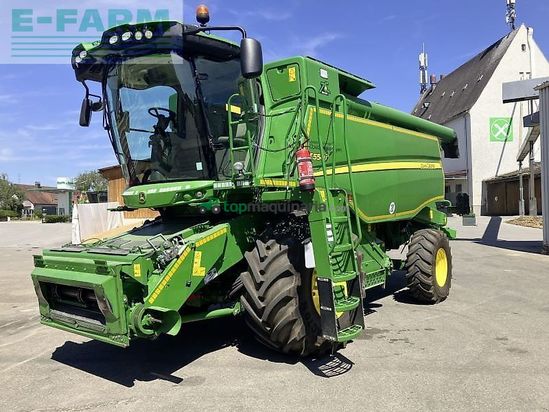 Cosechadora de Cereal - John Deere - t 550i + 725x + tw