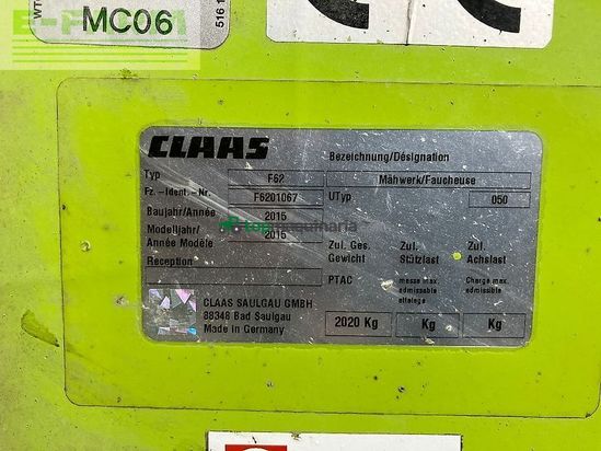 Cortacésped manual - Claas - disco 9200 trend