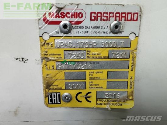 Atomizador - Gaspardo - uragano 3000