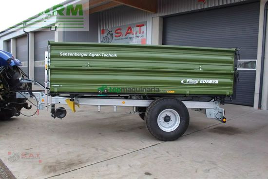 Volquet - Fliegl - einachs-dreiseitenkipper edk 70 fox
