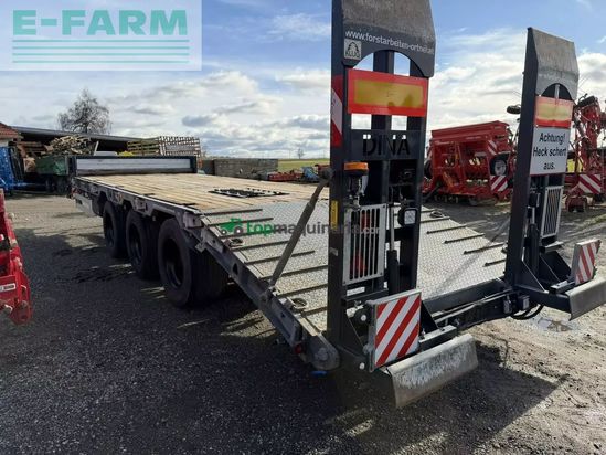 Remolqu agrícola -  - tridemtieflader 27to