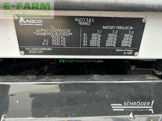 Tractor agrícola - Massey Ferguson - 5s.135 dyna-6 efficient