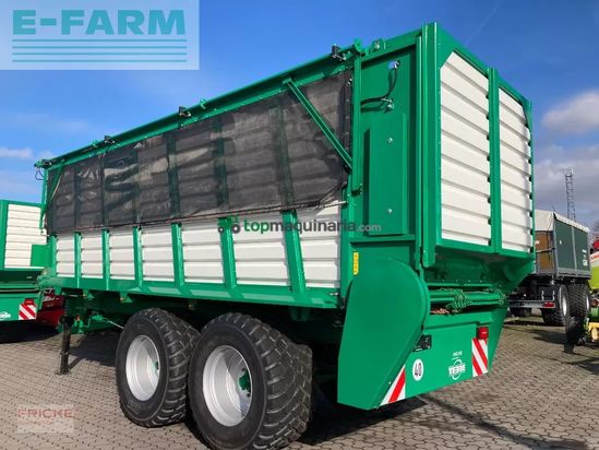 Cinta transportadora de forraje - Tebbe - st 500 tandem silotrailer