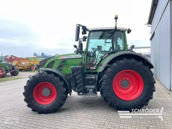 Tractor agrícola - Fendt - 724 vario s4 profi plus
