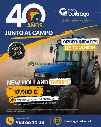 Tractor agrícola - New Holland - TN90FC 