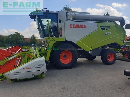 Cosechadora de Cereal - Claas - evion 430 classic + vario 620