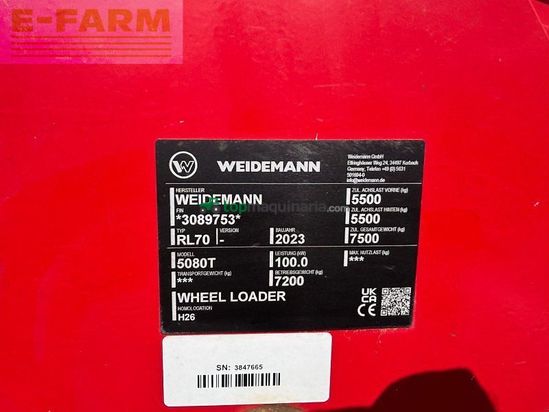 Telescopica - Weidemann - 5080t