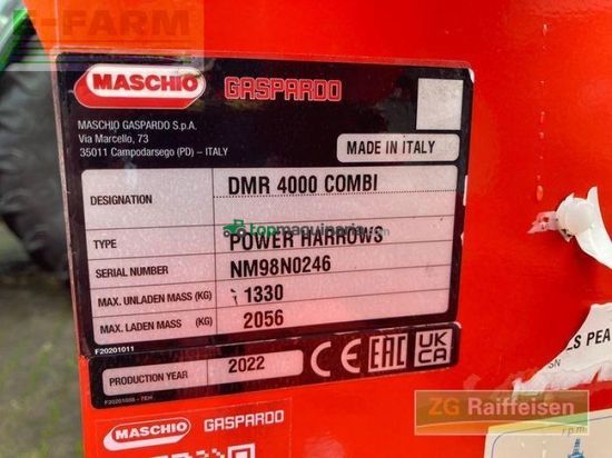 Combinado de siembra - Maschio - dmr plus 4000 new edi